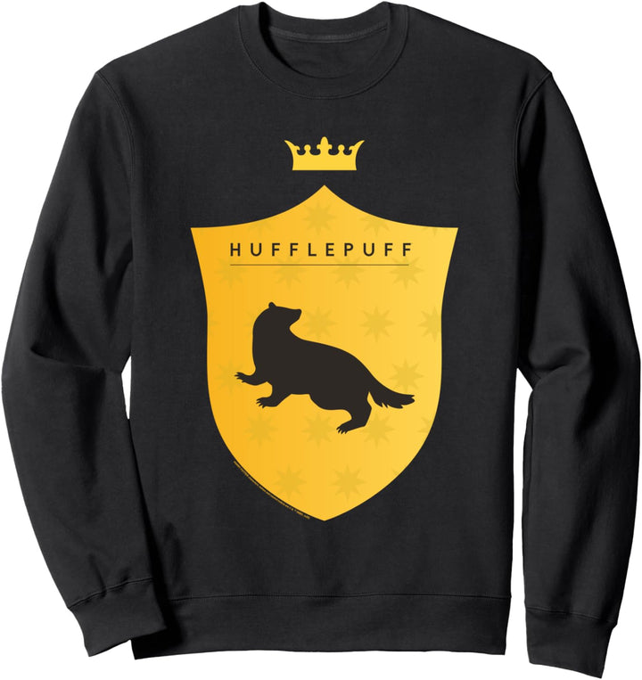 Harry Potter Hufflepuff Shield Crest Sweatshirt