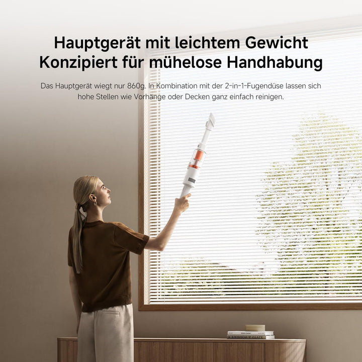 XIAOMI P30 Akku-Staubsauger, 22.000 Pa, 50 AW, bis zu 40 Min., leicht | 5-Stufen-Filtration, nur 860