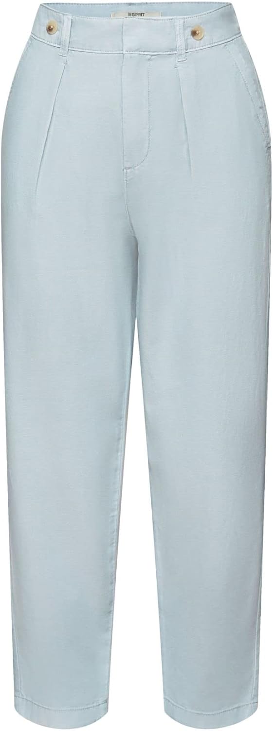 ESPRIT Damen Hose, 40 445/Light Blue Lavender