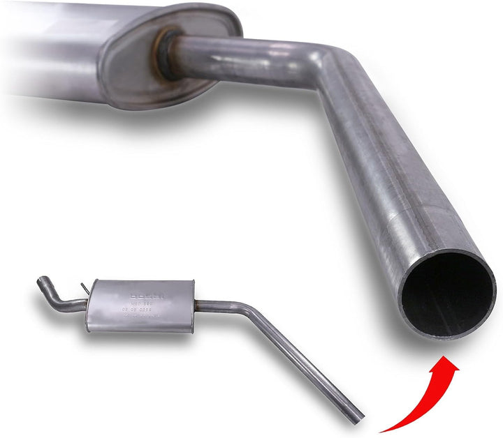 Bosal 281-465 Mittelschalldämpfer