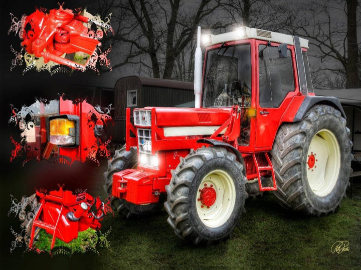 CALVENDO Puzzle Oldtimer Traktor McCormick 1000 Teile Lege-Grösse 64 x 48 cm Foto-Puzzle Bild von Pe