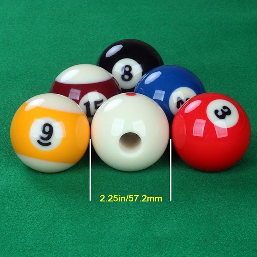 Billard-trainingsball, Billard-queueball Loch, Billard-übungsball, Zielhilfe, Snooker-übungshilfe, Z