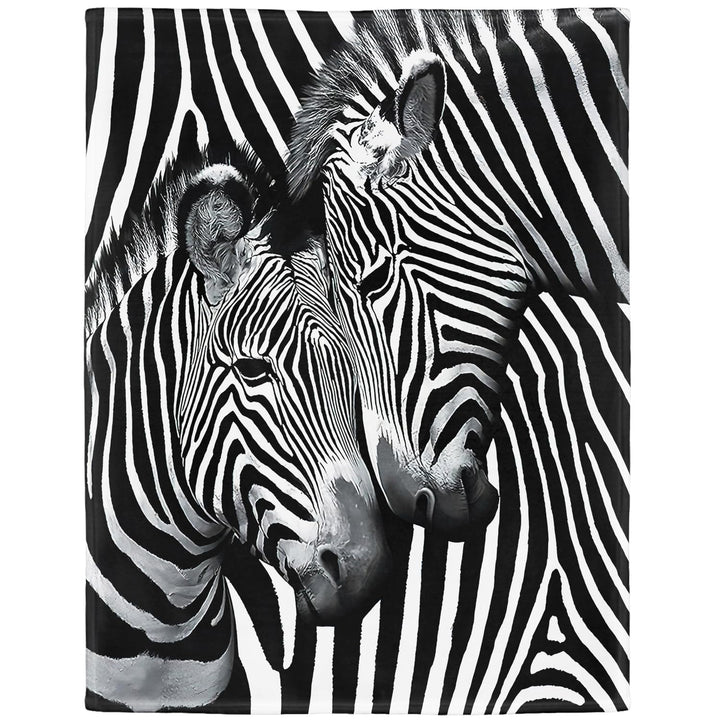 YISUMEI Decke 150x200 cm Kuscheldecken Sanft Flanell Weich Fleecedecke Bettüberwurf Zebra 150 x 200