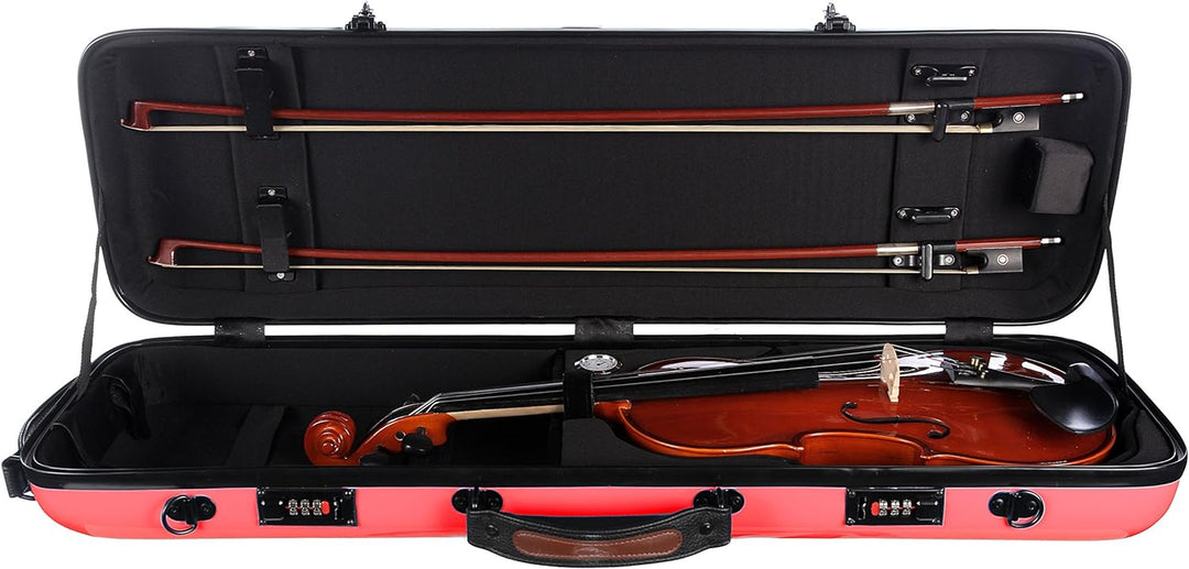 Geigenkoffer Glasfaser Safe Oblong 4/4 rot M-Case