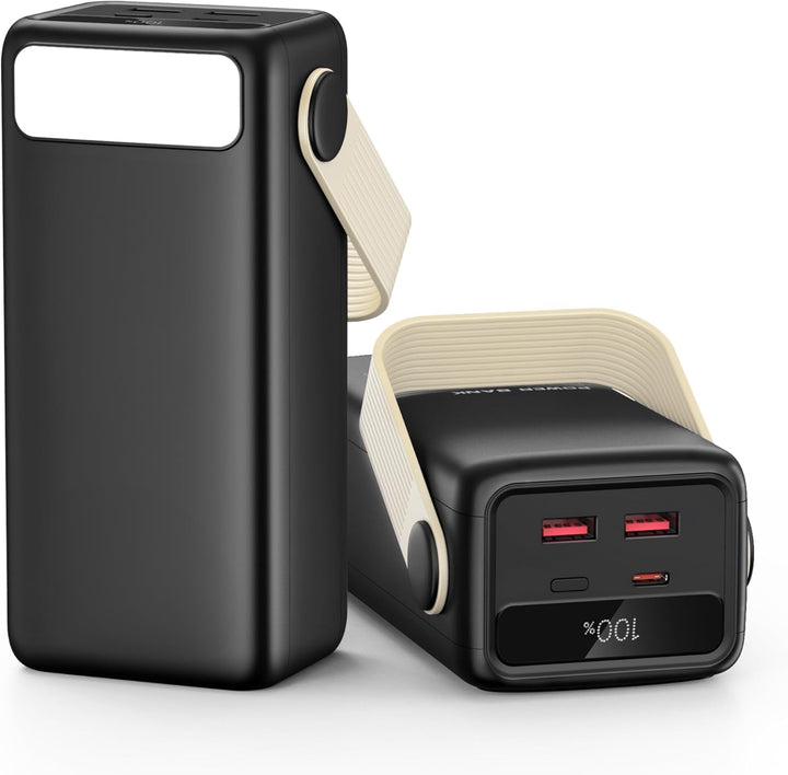 60000mAh Power Bank-22.5W Schnellladung PD20W Powerbank, Grosskapazitäts-Akkupack, Tragbares Ladeger