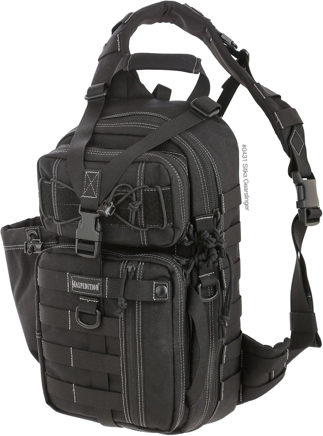 Maxpedition Gearslinger Sitka, 10 liters Schwarz, Schwarz