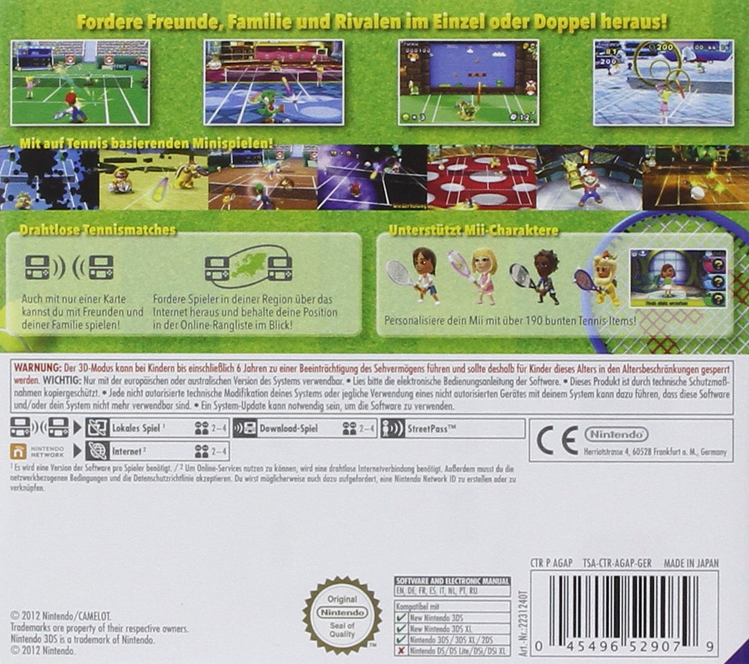 Mario Tennis Open - Nintendo Selects - [3DS]