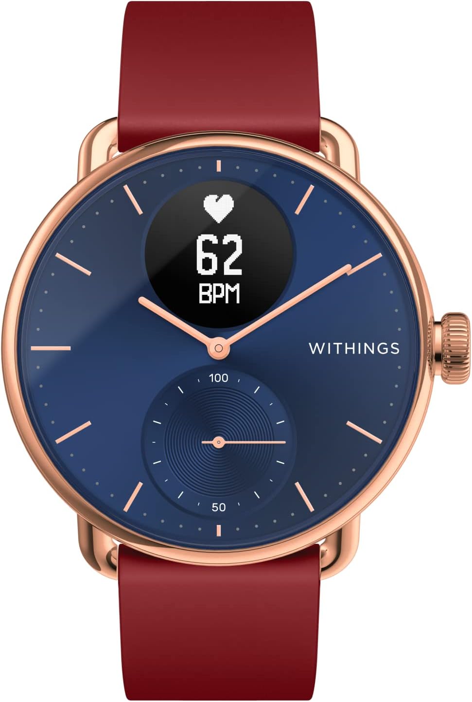 WITHINGS - Premium Sport-Armband aus Fluorelastomer für Steel HR, HR Sport, Move ECG, Move und Scanw