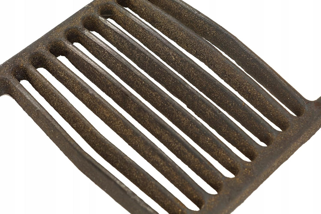 Gusseisen Kaminofen-Rost – Ersatz-Rost für Kamin, Ofen, Grill oder Küchenofen – Robuster Einsatz 235