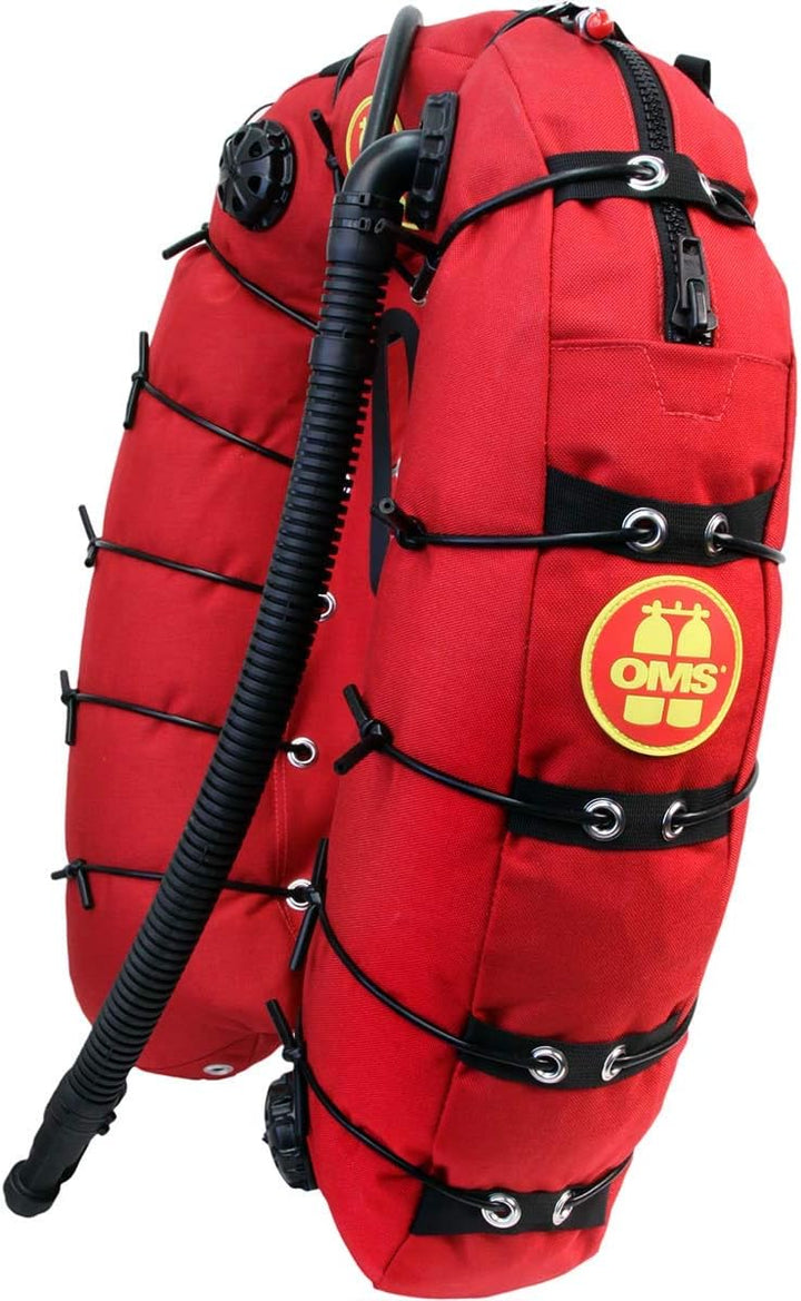 OMS Doppeltes Bungee-Seil, technischer BCD.