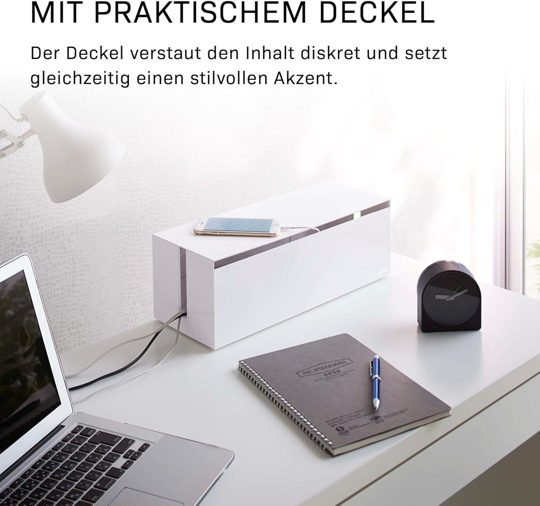Cable Box Web - white Weiss, Weiss