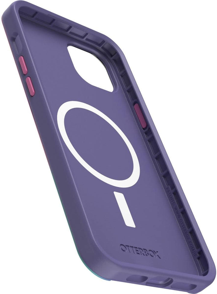 OtterBox Symmetry+ Hülle für iPhone 14 Plus mit MagSafe, stossfest, sturzsicher, schützende dünne Hü