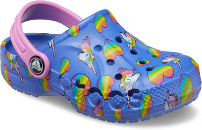 Crocs Baya Clogs – Unisex Clogs für Kinder – Wasserfreundlich und schnell trocknend 19/20 EU Lapis M