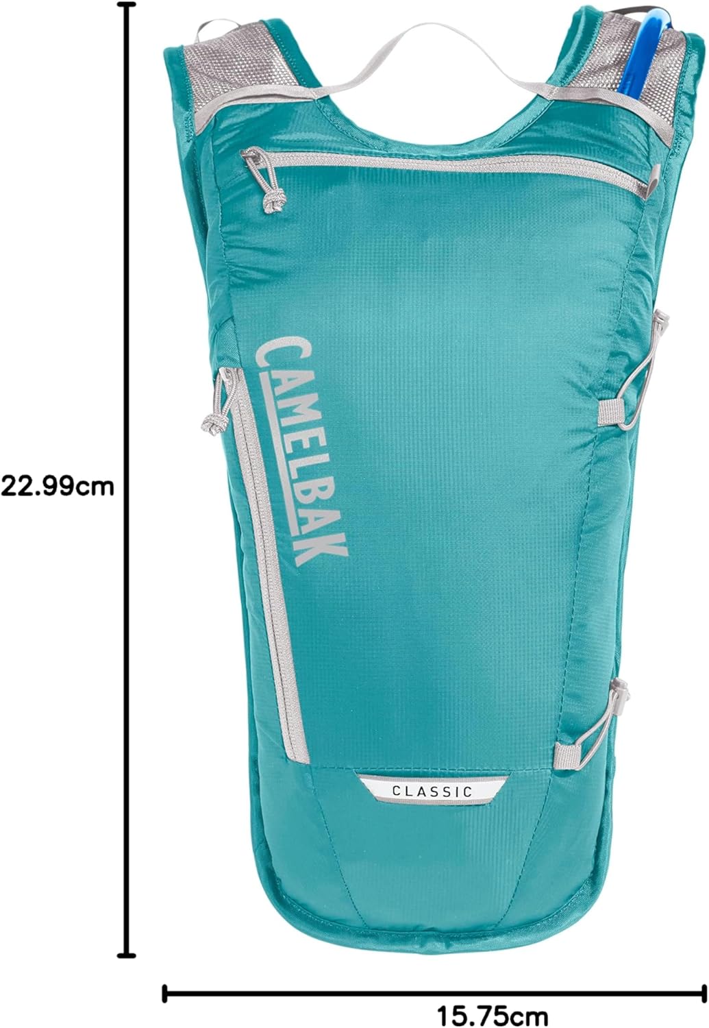 CAMELBAK Unisex-Adult Classic Light Trinkrucksack 4L LATIGO TEAL, 4L LATIGO TEAL