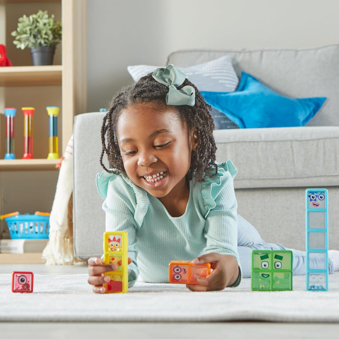 Learning Resources Numberblocks Eins bis Fünf Sinnesflaschen, Spielzeug für 3-jährige Jungen und Mäd