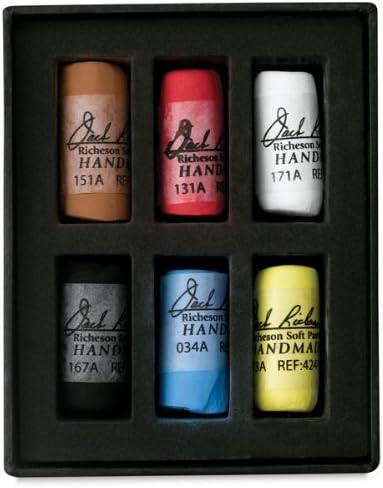 Jack Richeson 427515 Signature Hälfte Stick handgerollt Pastells (24 Stück)