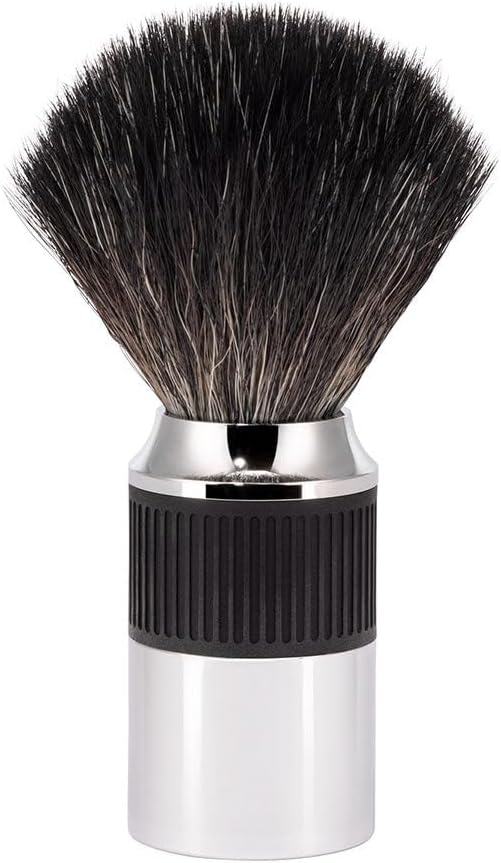 MÜHLE NEO Bundle - 4 tlg. Set – Rasierhobel verchromt, Klingen, Creme, After Shave - geschlossener K