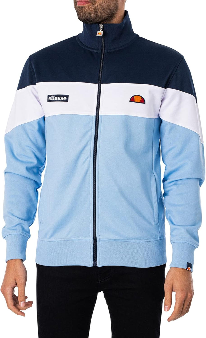 Ellesse Herren Caprini Jacke XXL Marineblau/Hellblau/Weiss, XXL Marineblau/Hellblau/Wei&#xDF;