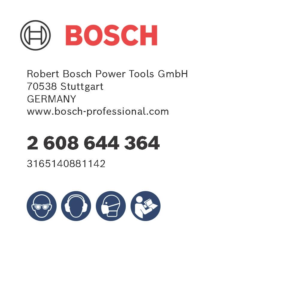 Bosch Professional 1x Kreissägeblatt Expert for High-Pressure Laminate (für Hochdrucklaminat, Sägebl