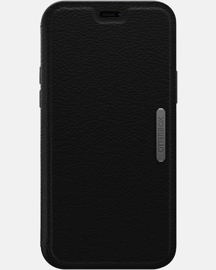 OtterBox Strada Hülle für iPhone 12 / iPhone 12 Pro, stossfest, sturzsicher,Premium Lederfolio mit z