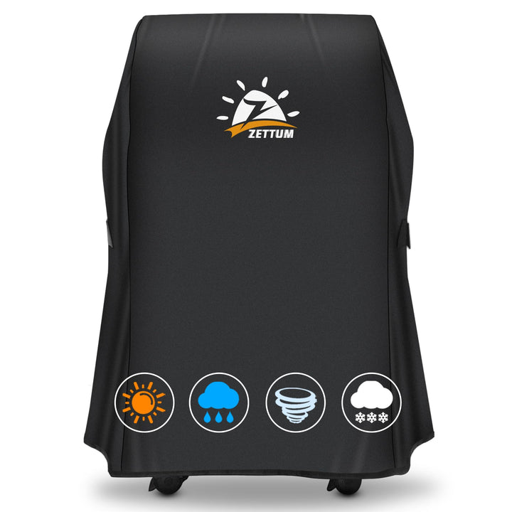 Zettum Grillabdeckung 76 cm - 7105 Grill Abdeckung für Weber Spirit 210 Grill, Heavy Duty & Wasserdi