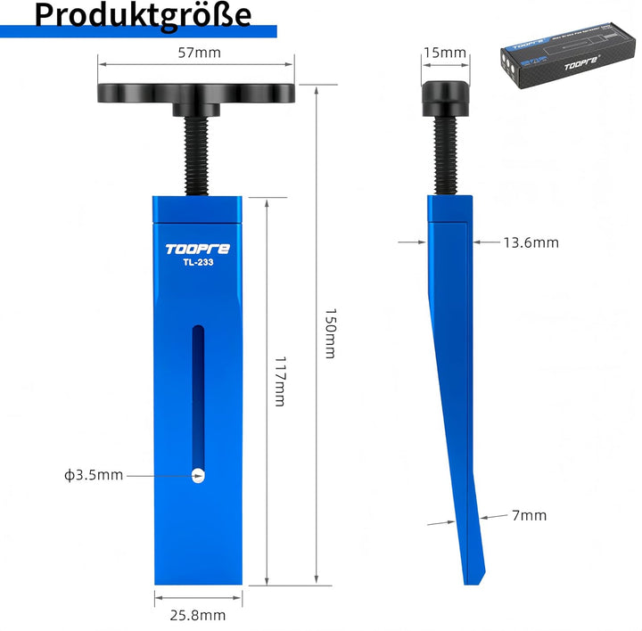Fahrrad Bremskolbenrücksteller Werkzeug, Ultimate Kolbenpresswerkzeug für Scheibenbremssattel,Univer