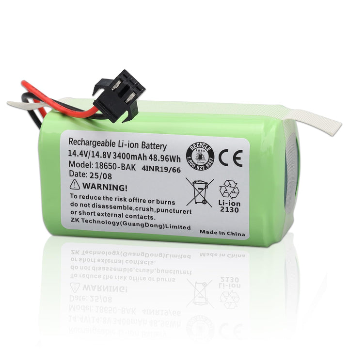 3400mAh Ersatzbatterie Kompatibel mit Tikom L9000 L9000 Pro G8000, Yeedi K600 K650 K680 K700, Amarey