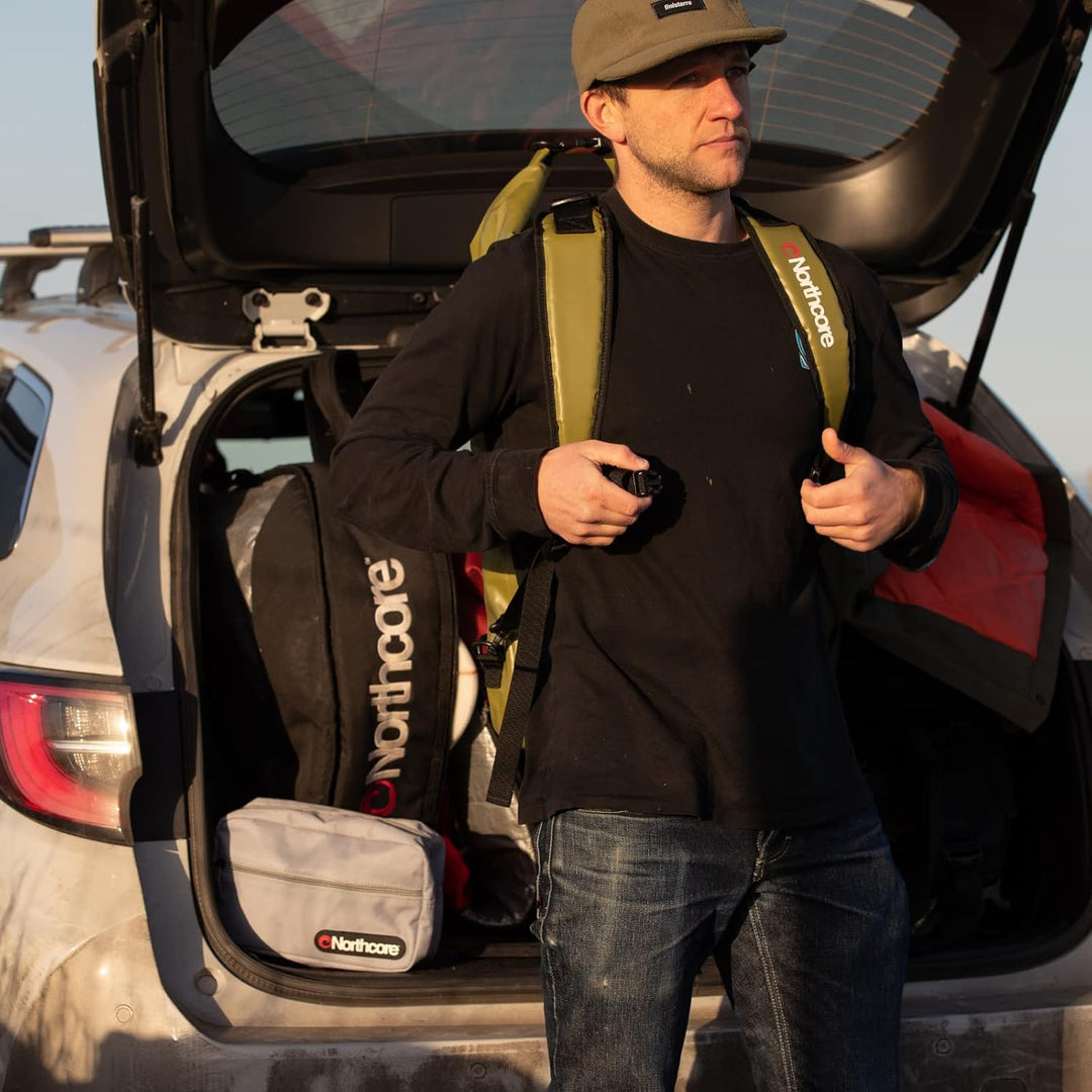 Northcore 30L Dry Bag Backpack NOCO67FC - Olive - 40L, 40L