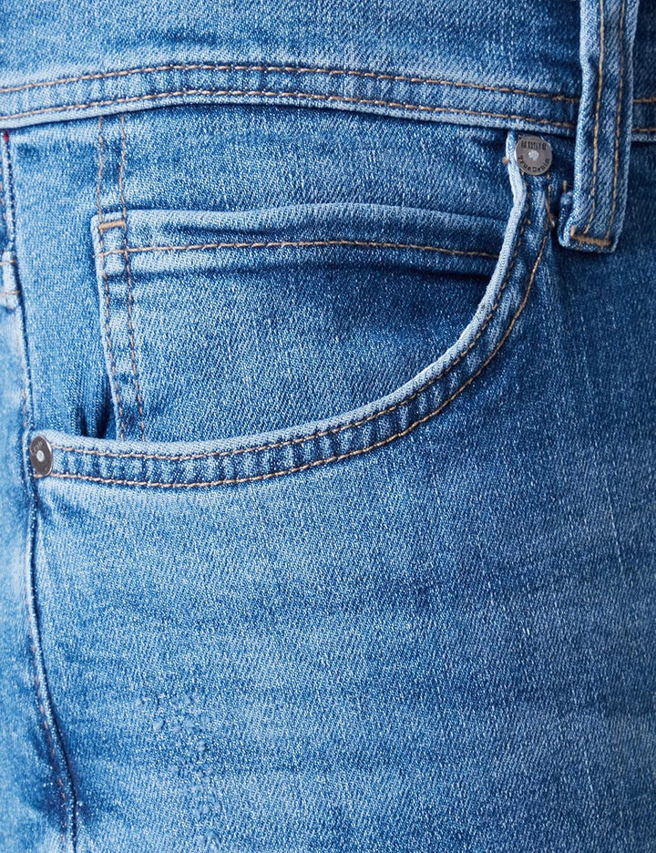 MUSTANG Herren Jeans Hose Style Vegas 29W / 32L Mittelblau 414, 29W / 32L Mittelblau 414