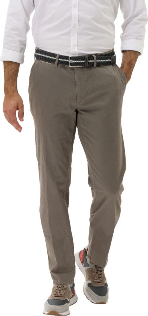 EUREX Herren Joe Hose 38W / 32L Taupe, 38W / 32L Taupe