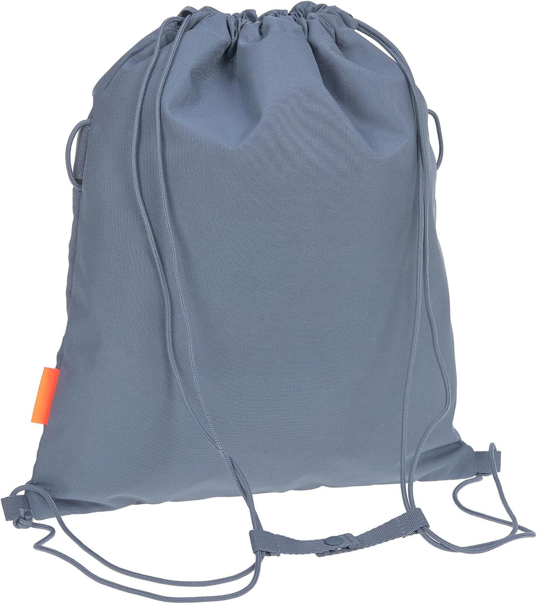 Bold Lässig Kinder Turnbeutel Sportbeutel mit Rucksackfunktion/School String Bag Bold Blue Blau, Bla