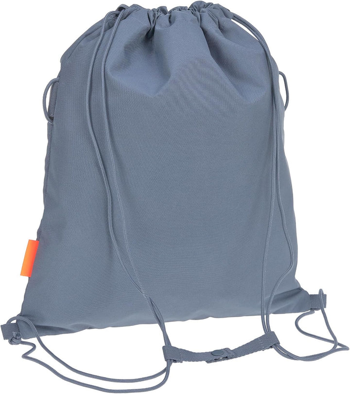 Bold Lässig Kinder Turnbeutel Sportbeutel mit Rucksackfunktion/School String Bag Bold Blue Blau, Bla