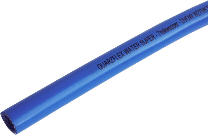 Trinkwasserschlauch 13 mm (1/2") 25m Rolle, komplett montiert mit GEKA Plus Trinkwasser Kupplungen