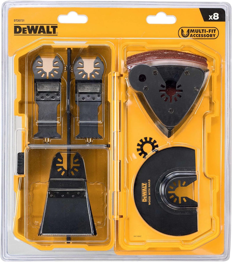 DeWalt DT20731-QZ Multi-Tool-Set 8-tlg. Schreiner