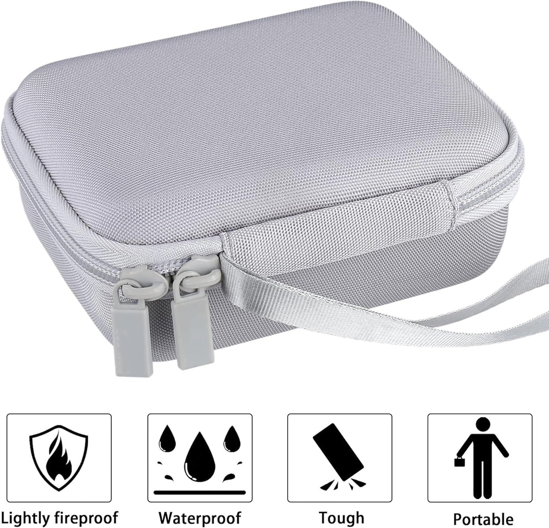 co2CREA Hart Tragbare Schutzhülle Etui Tasche für Anker MagGo 3-in-1 Ladestation 15W kabelloser Lade