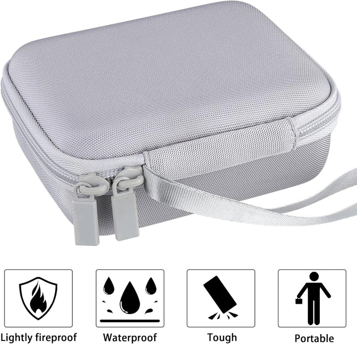 co2CREA Hart Tragbare Schutzhülle Etui Tasche für Anker MagGo 3-in-1 Ladestation 15W kabelloser Lade