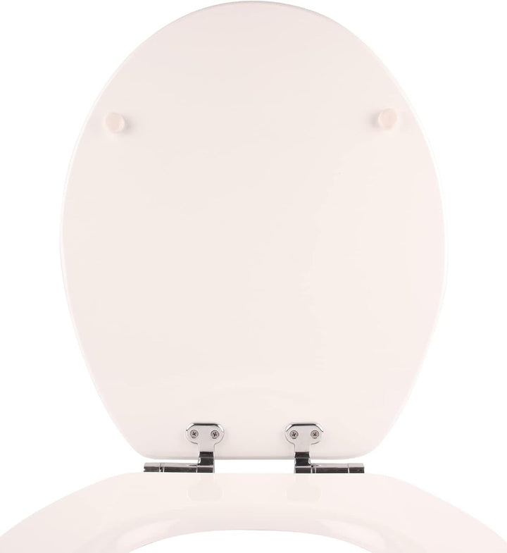 aquaSu® WC-Sitz mit Absenkautomatik, Maritim Motiv Seemannstau, High-Gloss Toilettendeckel mit Holzk