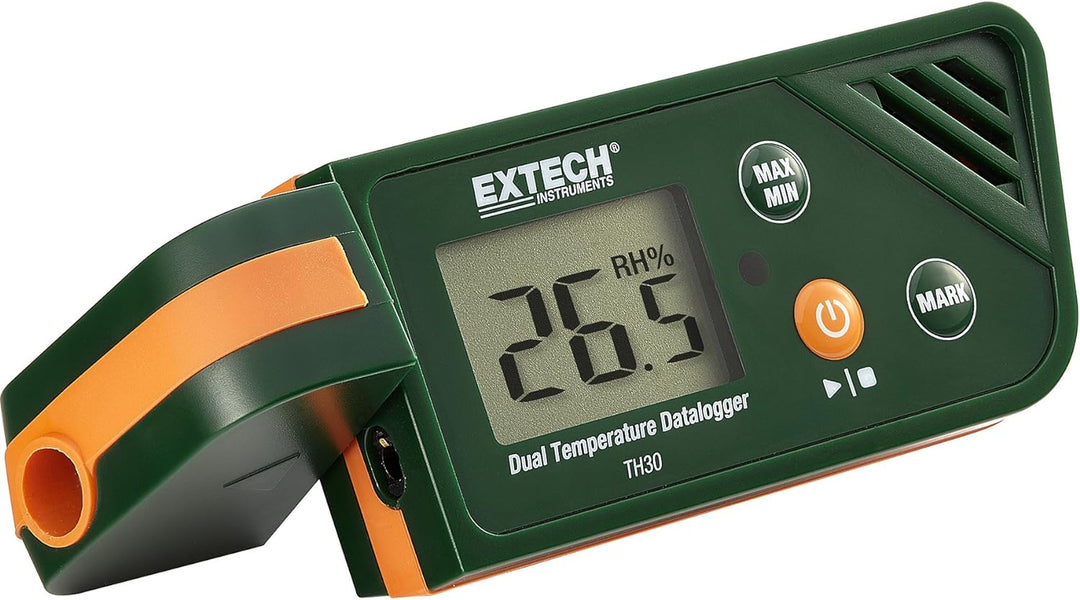 Extech RHT30 Datenlogger für Feuchtigkeit/Temperatur im USB-Format, RHT30