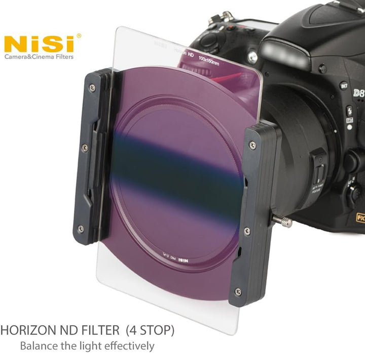NiSi Horizon ND Filter 100x150mm 1.2 (4-Blenden) - Rechteckfilter aus optischem Glas mit mehrschicht