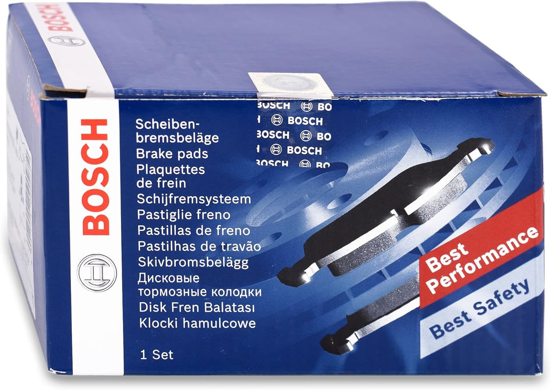Bosch BP1505 Bremsbeläge - Vorderachse - ECE-R90 Zertifizierung - vier Bremsbeläge pro Set Einzelbet