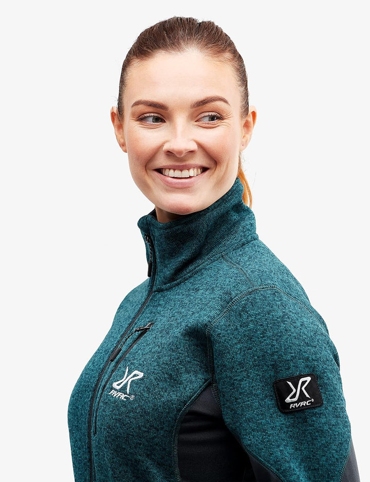 RevolutionRace Fusion Fleece für Damen, perfekt für Wanderungen und Outdoor-Abenteuer S Stargazer, S