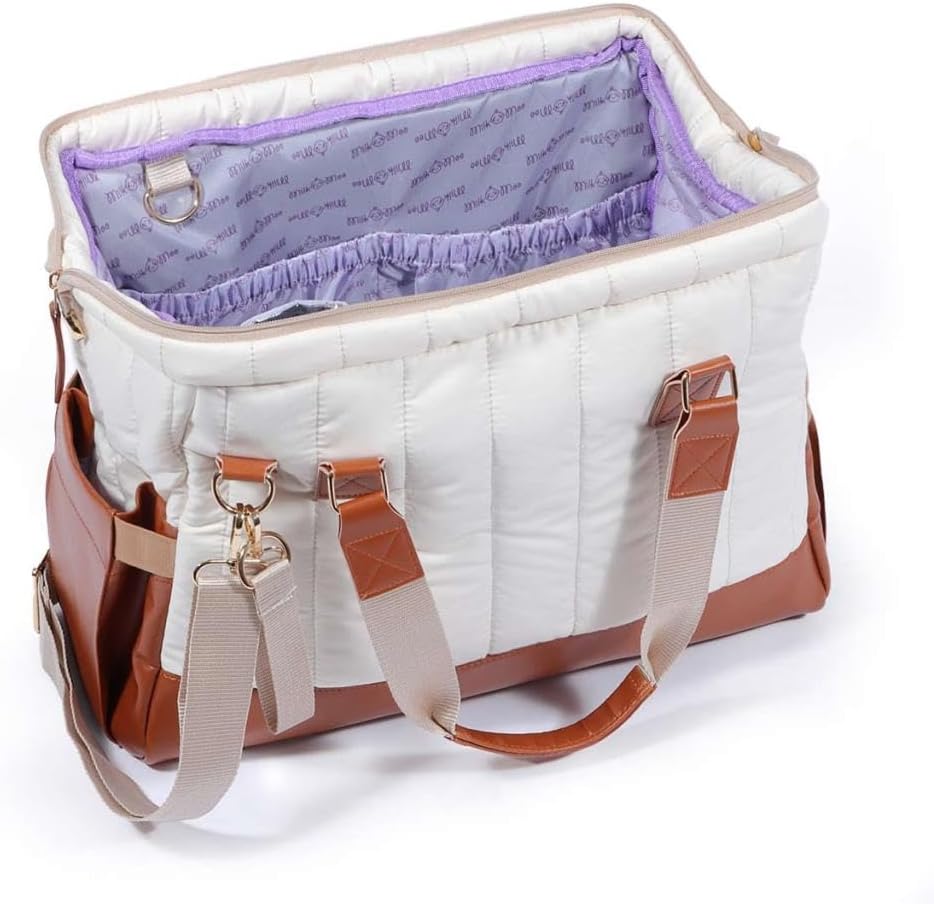 Milk&amp;Moo Wickeltasche | Praktische Organisation | Wickelumhängetasche mit Mehrere Fächer | Isolierte