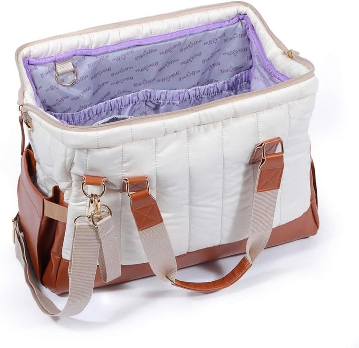 Milk&amp;Moo Wickeltasche | Praktische Organisation | Wickelumhängetasche mit Mehrere Fächer | Isolierte