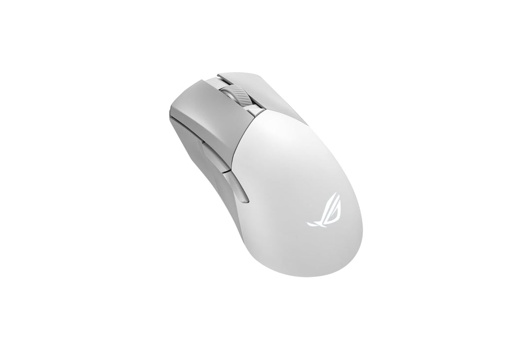 ASUS ROG Gladius III Wireless AimPoint White RGB Gaming Maus (optischer ROG AimPoint-Sensor, 36.000