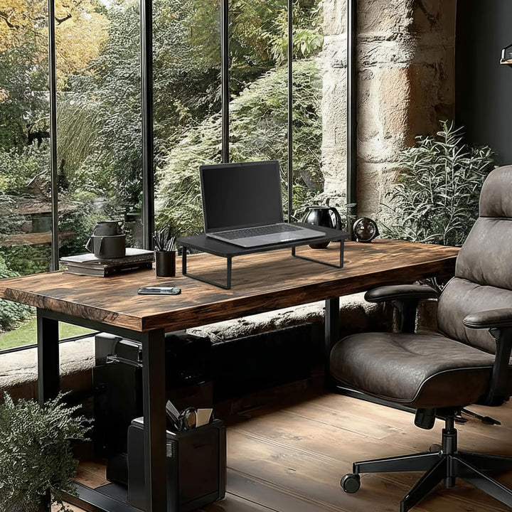 Maclean MC-933 Monitorständer 13"- 32" Bildschirmerhöhung Laptopständer Schreibtischaufsatz Bildschi