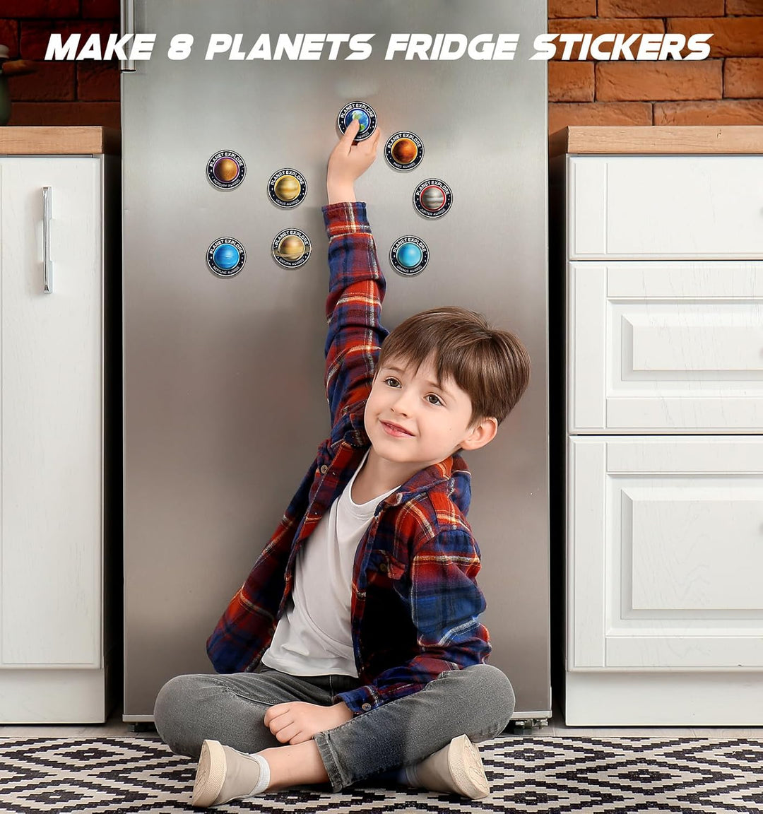 Planeten Ausgrabungsset für Kinder, Edelsteine Ausgraben für Natürliche Edelsteine, Kristalle und Mi