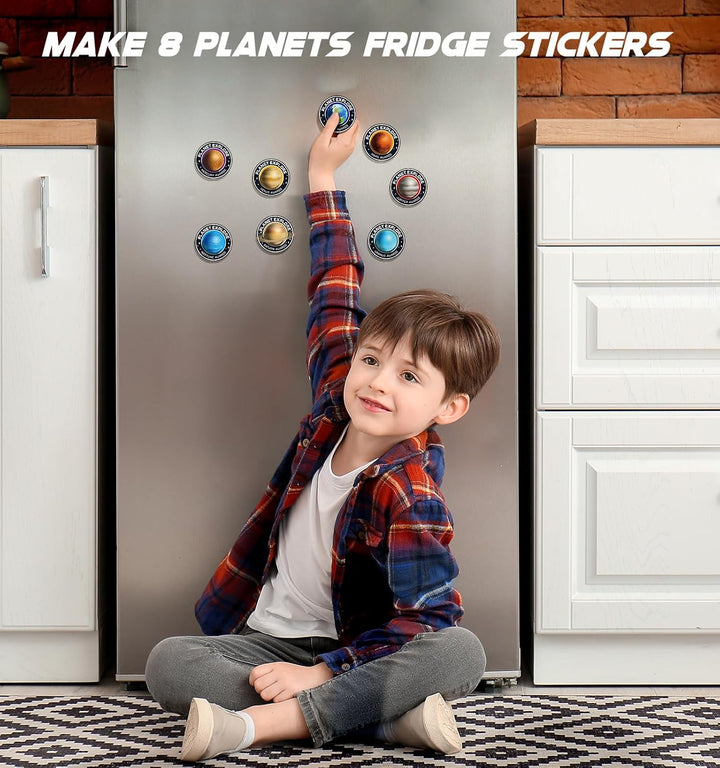 Planeten Ausgrabungsset für Kinder, Edelsteine Ausgraben für Natürliche Edelsteine, Kristalle und Mi