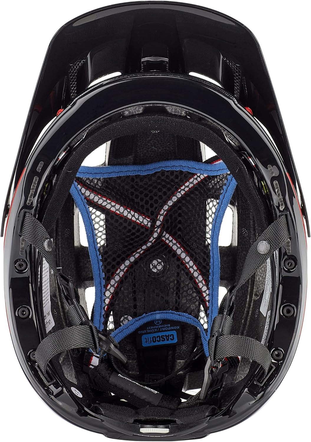 Casco MTBE 2 Helm schwarz Rot L | 58-62cm, Rot L | 58-62cm