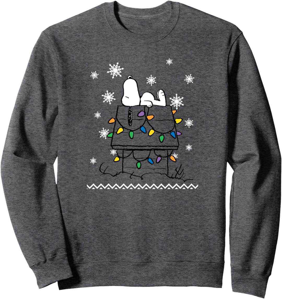 Peanuts Urlaub Snoopy Hauslichter Sweatshirt