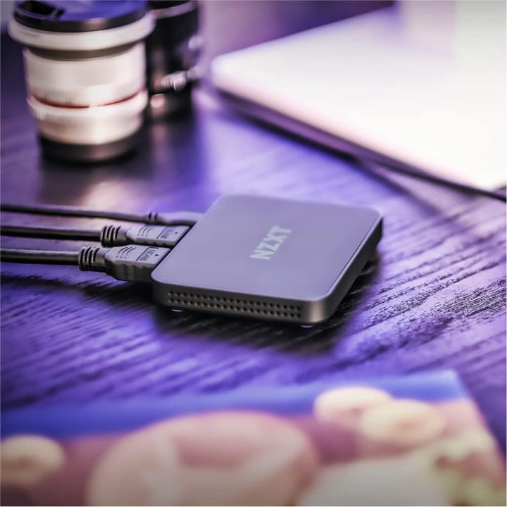 Nzxt Signal 4K30 Full HD USB Capture Card - ST-SESC1-WW - 4K60 HDR and 240Hz at Full HD (1080p) - Li